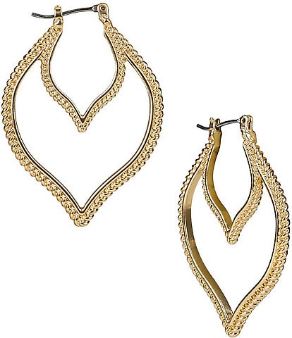 Patricia Nash Arabesque Hoop Earrings