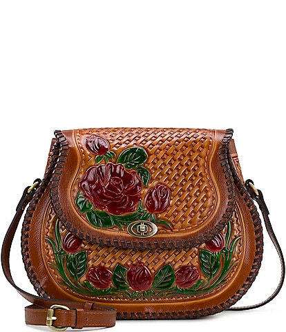 Patricia Nash Arezzo Saddle Crossbody Bag