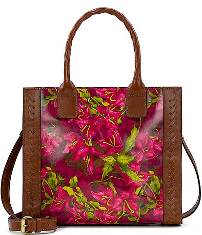 Patricia Nash Bougainvilleas Curry Tote Bag