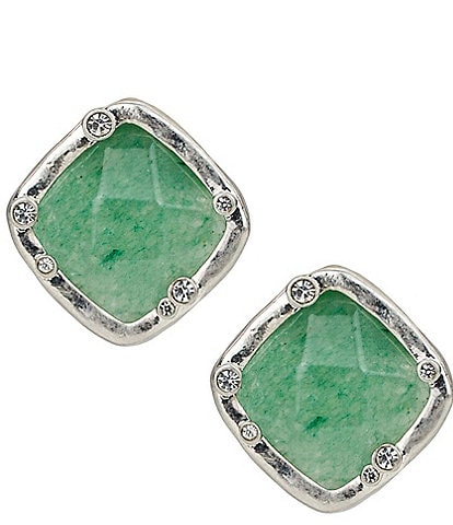 Patricia Nash Button Stud Earrings