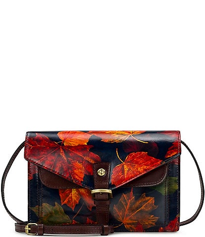 Patricia Nash Cassano Maple Leaves Crossbody Bag