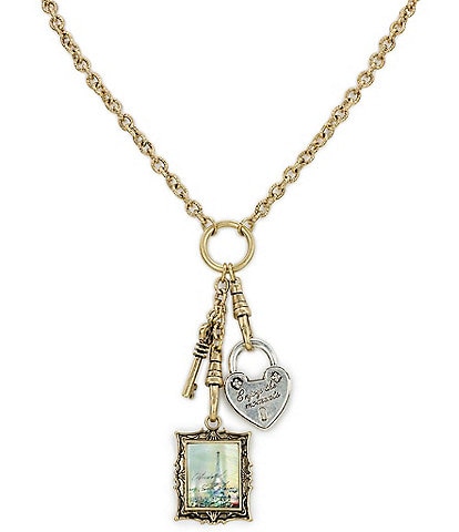 Patricia Nash Charm Dangle Statement Necklace
