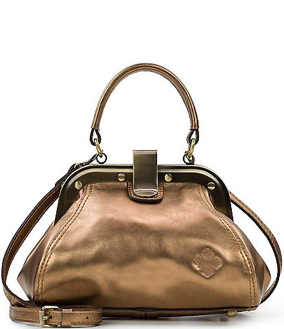 American antique Bronze metal box bag box clutch bag handbag
