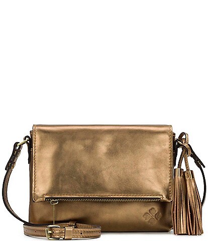 Leather crossbody bag Patricia Nash Brown in Leather - 34569480