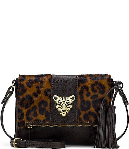 Patricia Nash Corfu Haircalf Leather Crossbody Bag