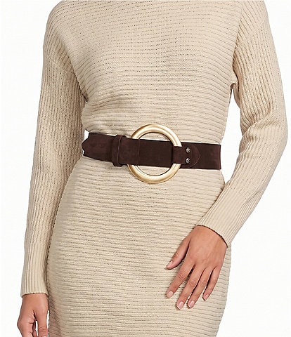 Patricia Nash Eydis Leather Belt