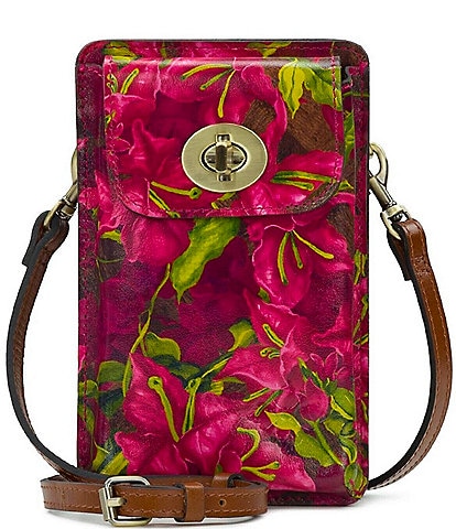 Patricia Nash Felicita Floral Phone Crossbody Bag