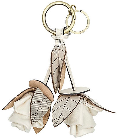 Patricia Nash Laced Rose Keychain