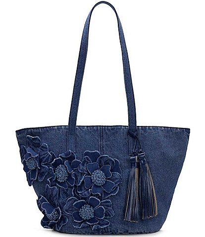 Patricia Nash Marconia Denim Tote Bag