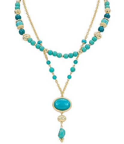 Patricia Nash Mod Short Multi-Strand Necklace