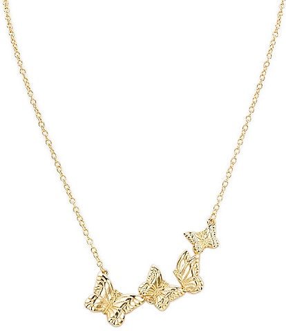 Patricia Nash Multi Butterfly Collar Necklace
