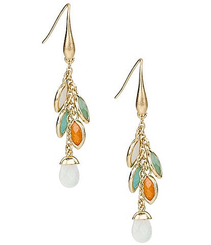 Patricia Nash Multi Charm Dangle Drop Earrings
