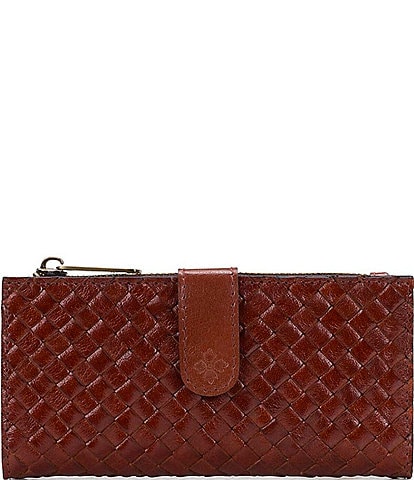 Patricia Nash Nazari Woven Leather Bifold Wallet