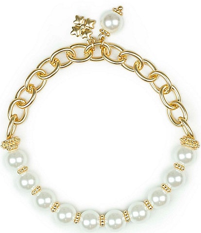 Patricia Nash Pearl Stretch Bracelet