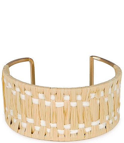 Patricia Nash Raffia Wrapped Cuff Bracelet