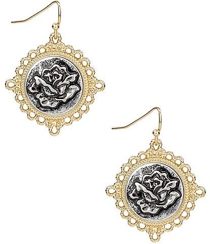 Patricia Nash Round Drop Earrings