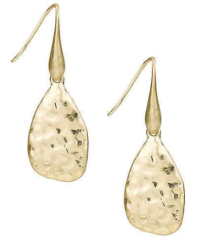 Patricia Nash Solid Teardrop Drop Earrings