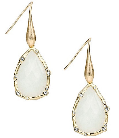 Patricia Nash Stone Teardrop Drop Earrings