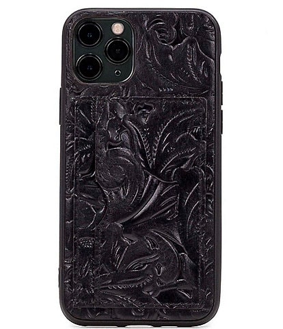 Patricia Nash Rose Tooling Collection Novara Leather iPhone Case