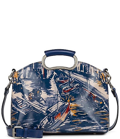 Patricia Nash Valletta Harbor Nights Satchel Bag
