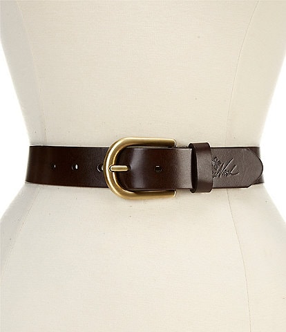 Patricia Nash Vietri Leather Heritage 1.25#double; Belt