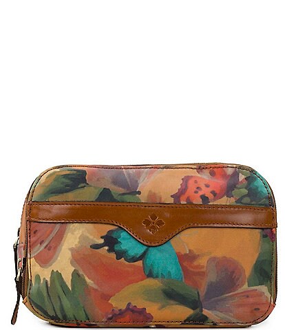 Patricia Nash Watercolor Butterfly Collection Gabella Cosmetic Case
