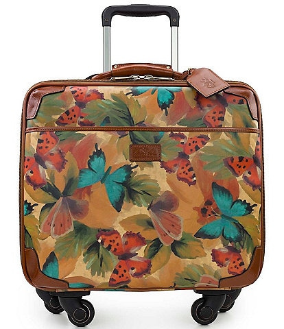 Patricia Nash Watercolor Butteryfly Collection Velina Wheeled 18#double; Underseater
