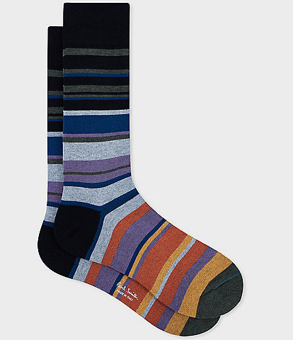 Paul Smith Gabe Stripe Crew Socks