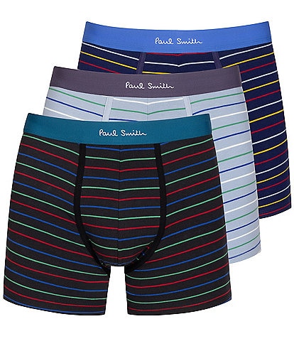 Paul Smith Long Boston 6#double; Inseam Boxer Briefs 3-Pack