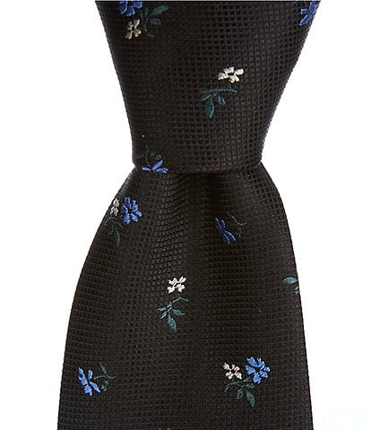 Paul Smith Mini Flowers 3.14" Woven Silk Tie