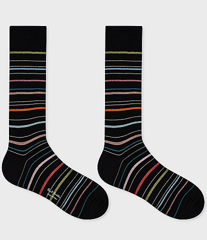 Paul Smith Pencil Stripe Crew Socks