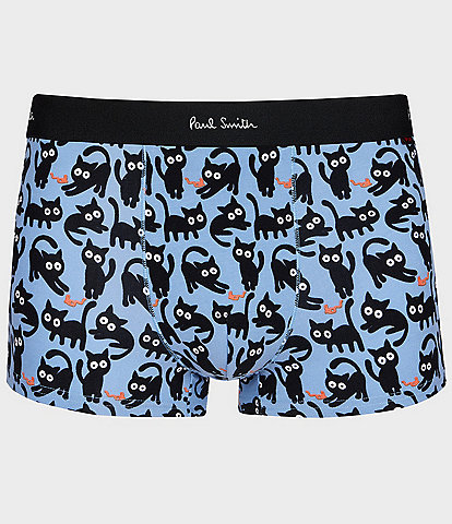 Paul Smith Pop Art Cat 2#double; Inseam Trunks