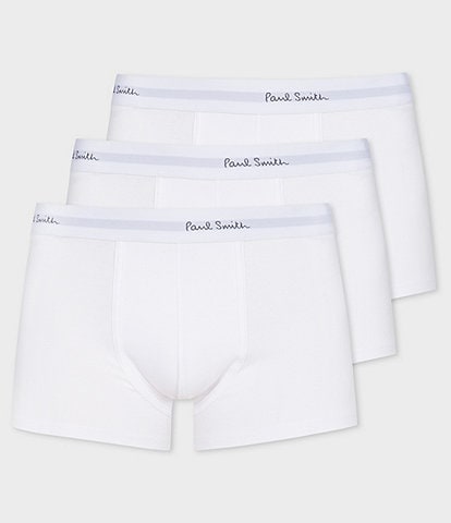 Paul Smith Signature Solid 2.75#double; Trunks 3-Pack