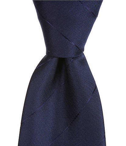 Paul Smith Single-Stripe 3.14#double; Woven Silk Tie