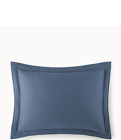 Peacock Alley Oxford Diamond Patterned Quilt Sham