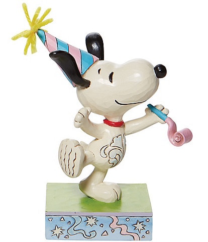 Peanuts by Jim Shore JSPEA Snoopy & Woodstock Birthday Figurine