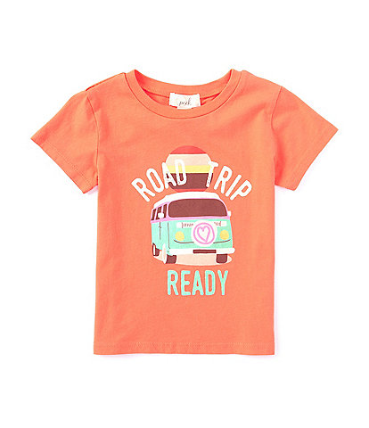 Peek Little/Big Girls 2T-10 Short-Sleeve Van-Graphic T-Shirt