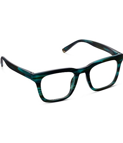 Peepers Unisex Ramblin' Man 51mm Square Blue Light Reader Glasses
