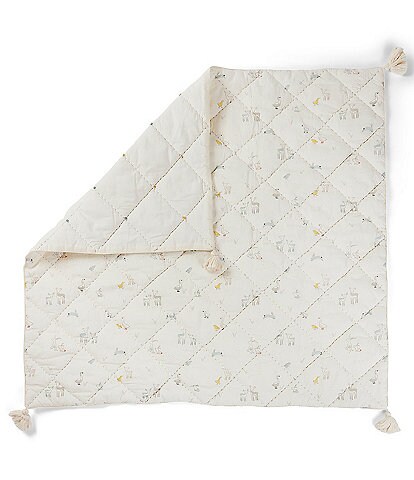 Pehr Baby Animal Just Hatched Quilted Blanket