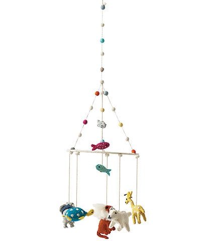 Pehr Baby Noah's Ark Pom Pom Mobile