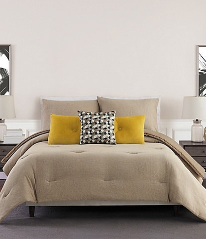 Kravet Modern Swirl Matelasse Comforter Mini Set