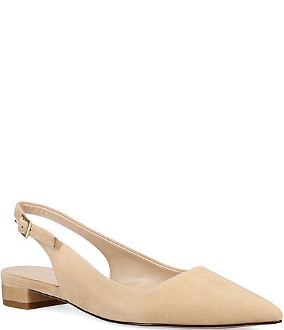 Pelle Moda Aali Suede Slingback Pumps