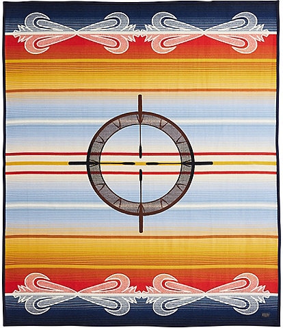 Pendleton American Indian College Fund Drum Keepers Throw Blanket