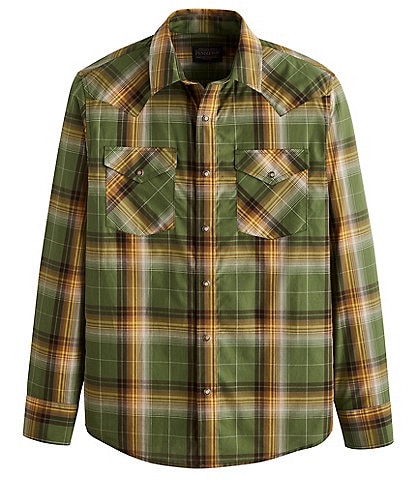 Pendleton Bishop Plaid Long Sleeve Woven Shirt