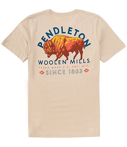 Pendleton Bison Graphic Short Sleeve T-Shirt