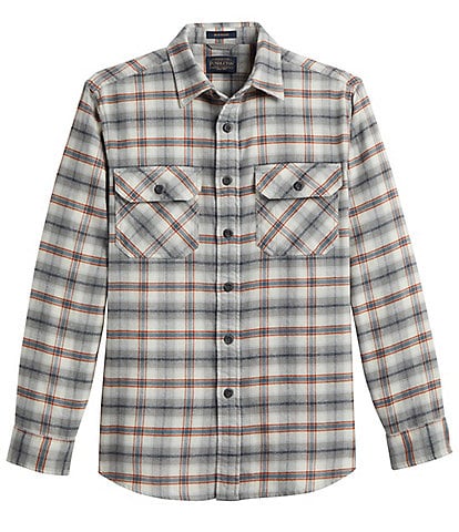 Pendleton Burnside Flannel Plaid Long Sleeve Woven Shirt