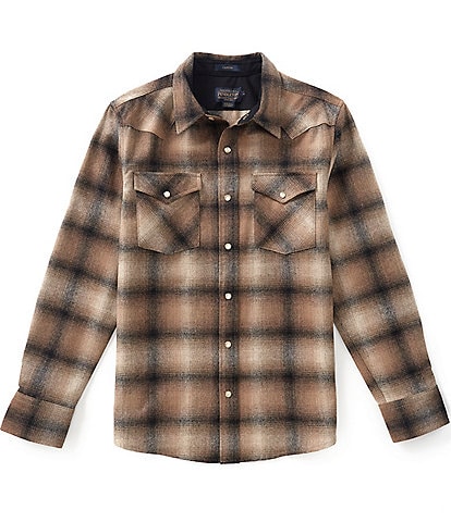 Pendleton Canyon Ombre Long Sleeve Woven Shirt