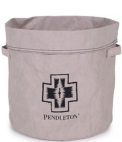 Pendleton Embellished Harding Patterned Paper Dog Eco-Friendly Toy Bucket