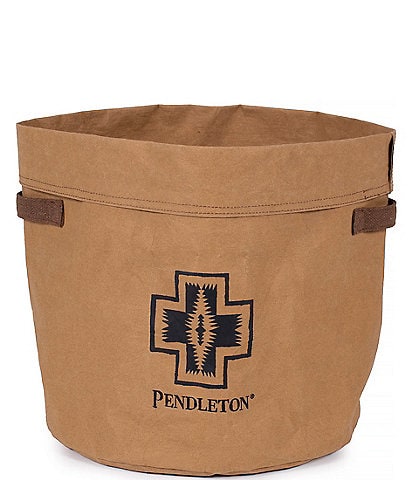 Pendleton Embellished Harding Patterned Paper Dog Eco-Friendly Toy Bucket