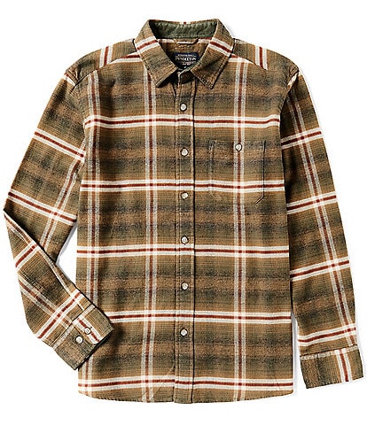 Washington Redskins Wordmark Mens Long Sleeve Flannel Shirt - CLARKtoys